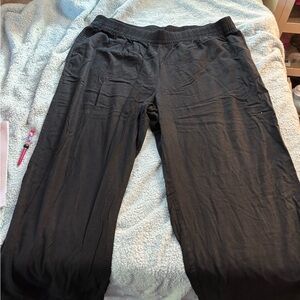 Old Navy High-Rise Wide-Leg Pants - Black